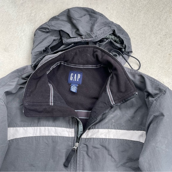 GAP vintage grey jacket - size L - Picture 3 of 7